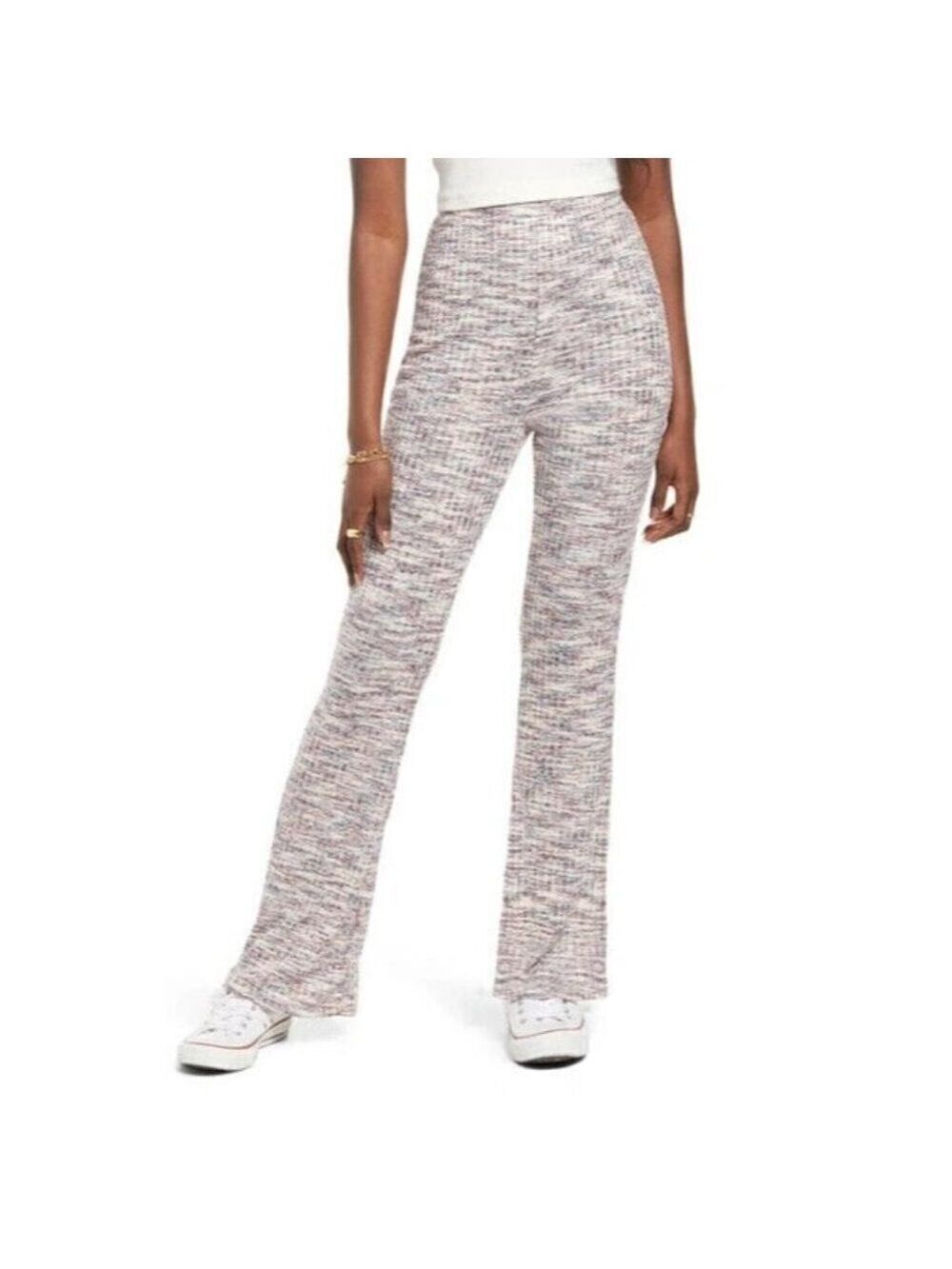 𝅺BP  BNWOT Women "space-dye" flare pants Plus NEW